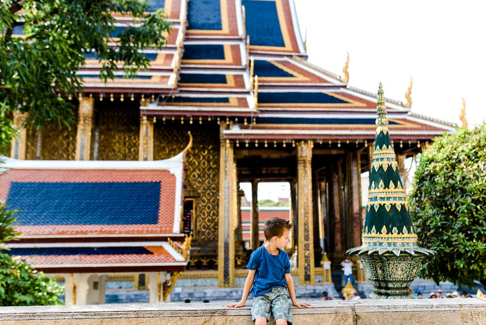 thailand met kinderen, bangkok met kinderen, wat phra kaew
