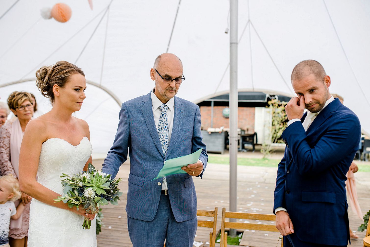 trouwen bij de Warrel, trouwfotograaf drenthe, speech bruiloft