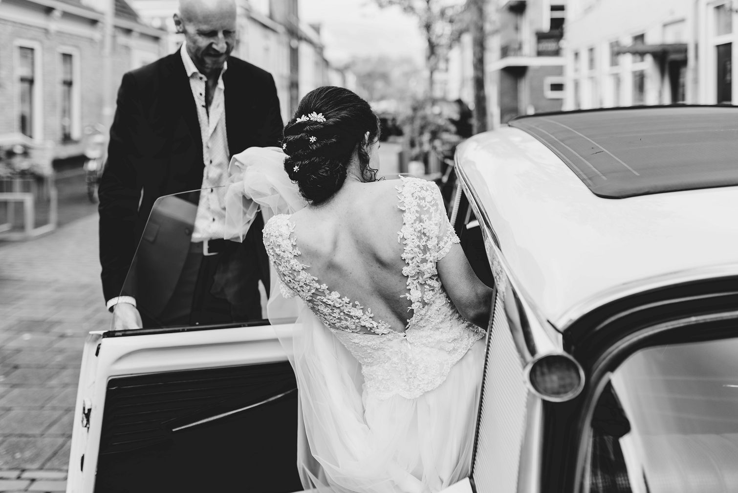 beste trouwfotograaf 2017, unieke trouwjurk