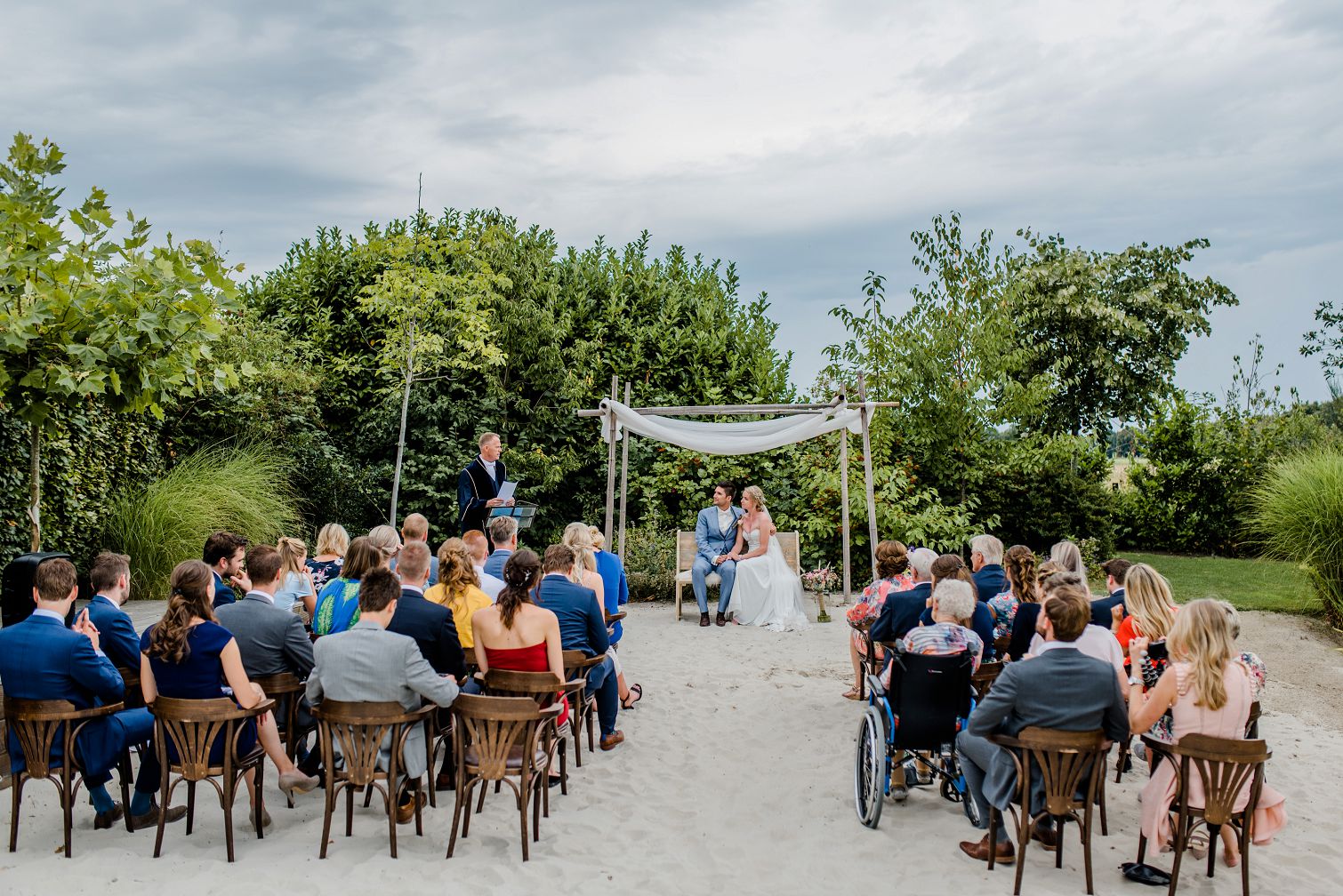 fotograaf drenthe - de kruimel - trouwen op het strand