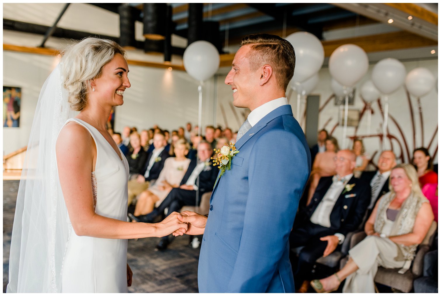 Bruiloft in De Rietschans - Trouwlocatie Paterswoldsemeer - Trouwfotograaf Groningen