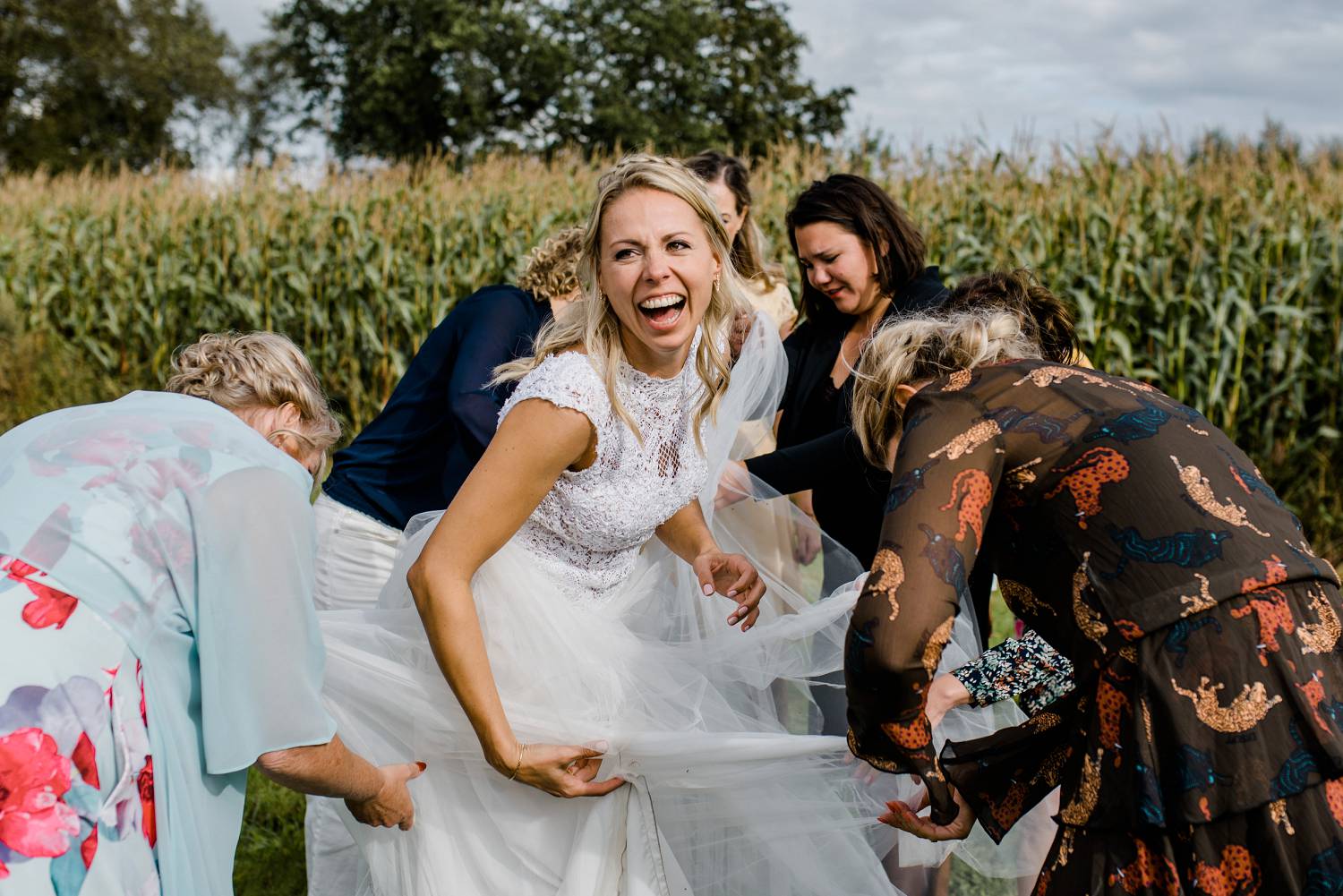 Trouwlocatie Zuidlaren, Schipborg, Trouwfotograaf Drenthe, trouwen, festival 
