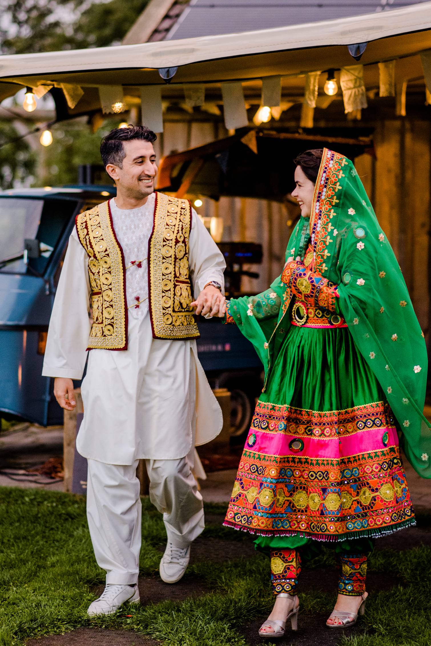 Afghaanse bruiloft - trouwkleding - bruidsfotograaf Friesland - It Flinkeboskje