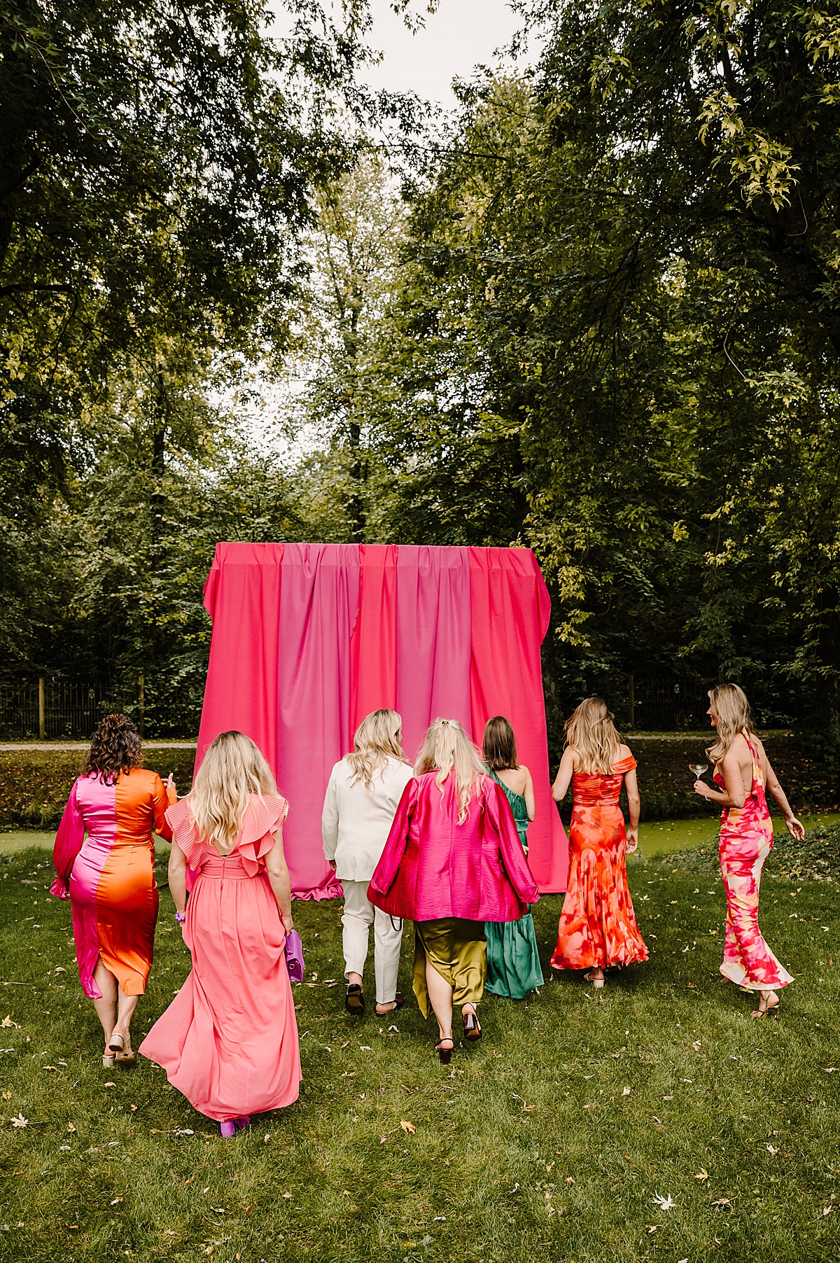 Kleurrijke bruiloft, styling DIY